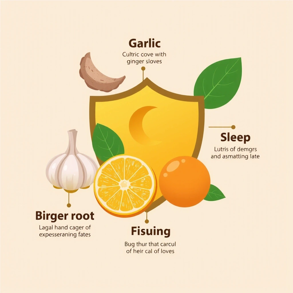 Schemat tarczy ochronnej z elementami natury